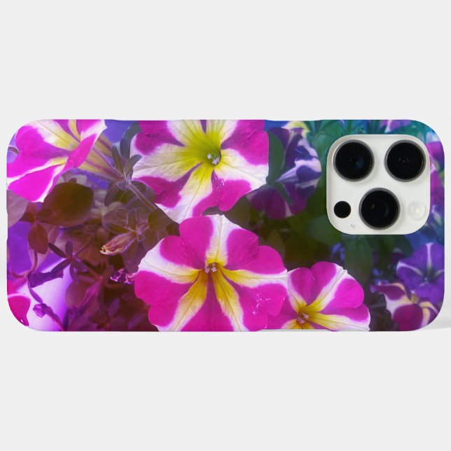 Petunien  iPhone 16 pro max hülle (Rückseite (Horizontal))