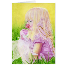 Peu de carte de rose pompon de ressort