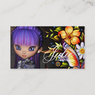 Peu de carte de visite asiatique 4 d'imaginaire de