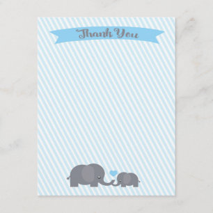 Peu de note de Merci d'éléphant d'arachide