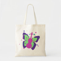 Peu de sac fourre-tout à papillon de violon