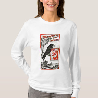 Peu de T-shirt d'annonce de pilules du foie de