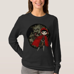 Peu de T-shirt rouge de Capuccine