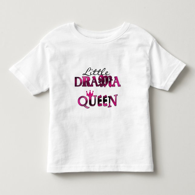 Peu de T-shirts et cadeaux de la Reine de drame (Devant)