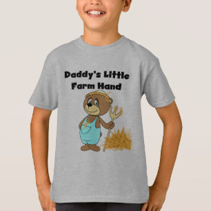 Peu de T-shirts et cadeaux de main de la ferme du