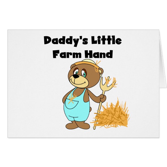 Peu de T-shirts et cadeaux de main de la ferme du  (Devant horizontal)