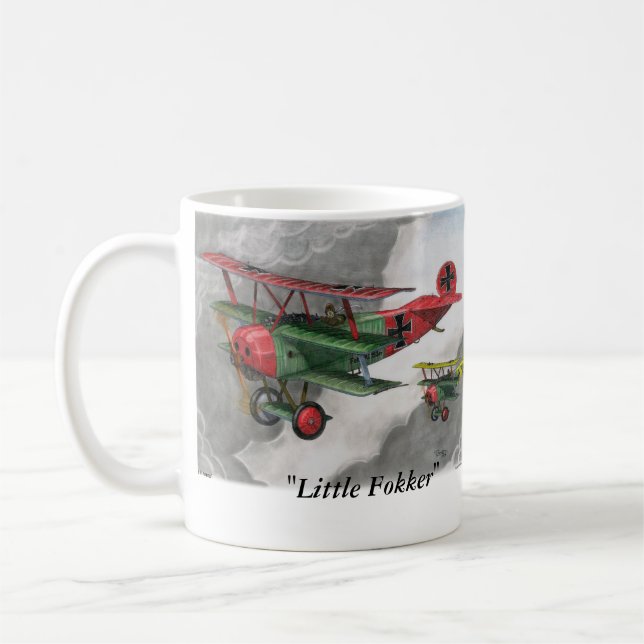 Peu de tasse de Fokker (Gauche)