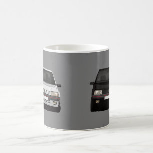 Peugeot 205 GTi 2 x Bilder Kaffeetasse