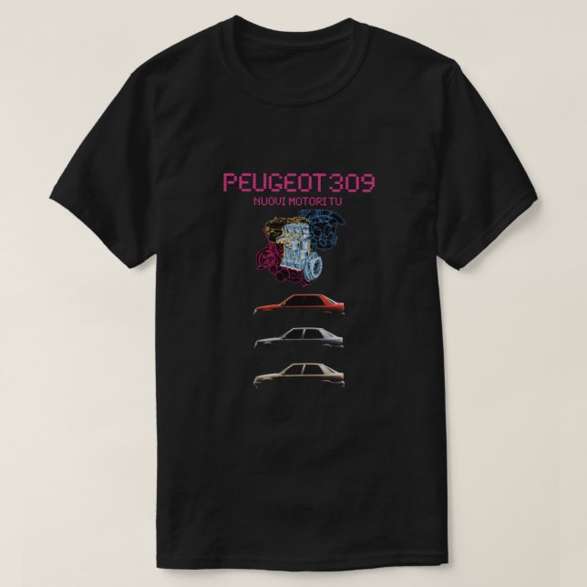 PEUGEOT 309 T-Shirt (Design vorne)