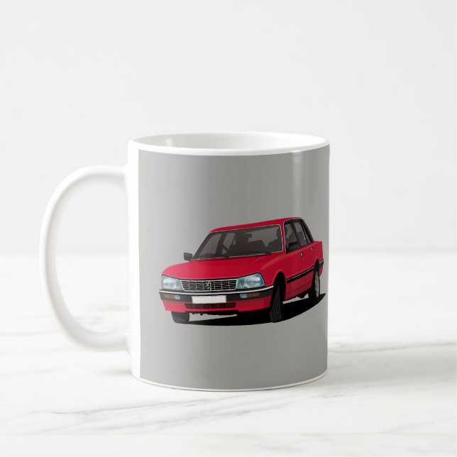 Peugeot 505 - Rot - Kaffeetasse (Links)