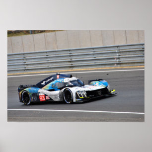Peugeot 9X8 no93 24 Stunden von Le Mans 2023 Poster
