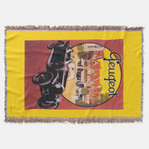 Peugeot-Automobil-förderndes Plakat Decke