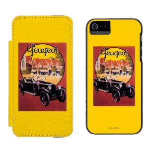 Peugeot-Automobil-förderndes Plakat Incipio Watson™ iPhone 5 Geldbörsen Hülle