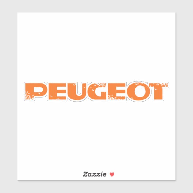 Peugeot Classic Aufkleber (Blatt)