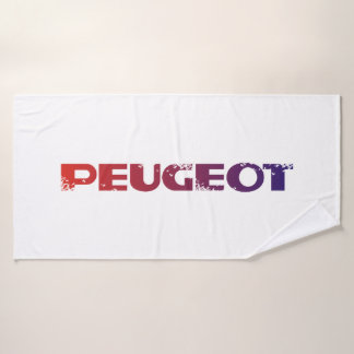 Peugeot cool Retro Badehandtuch