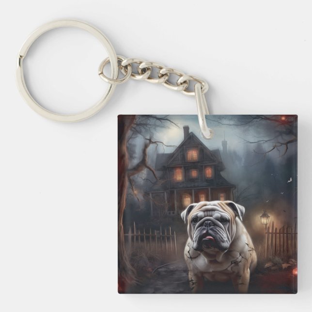 Peur d'Halloween Bulldog (Devant)