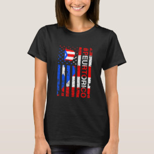 Peurto Rican Flag Peurto Rico Usa Pride T-Shirt