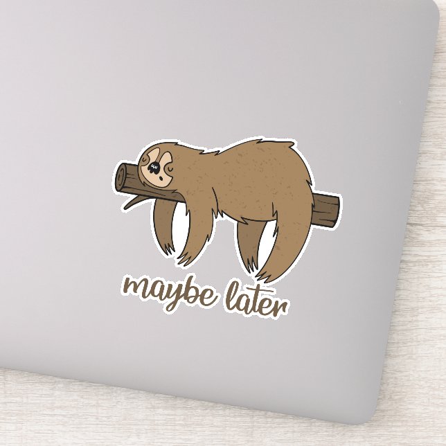 Peut-être par la suite Lazy Stickers (Détail)