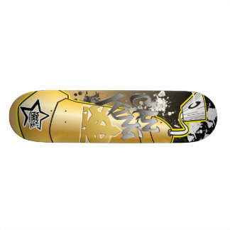 Peut le Roi Graffiti Skateboard