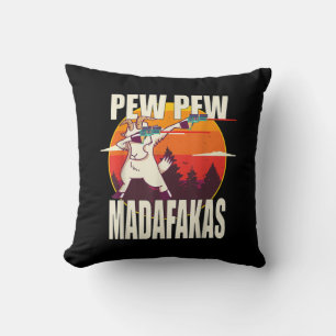 Pew Pew Madafakas Pew Madafakas Goat Kissen