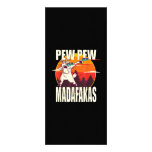 Pew Pew Madafakas Pew Madafakas Goat Werbekarte