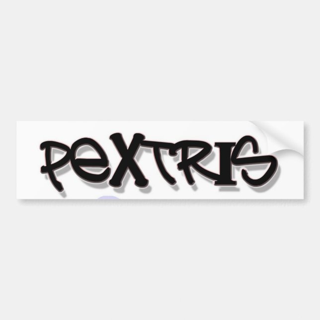 pextris Autoaufkleber (Vorne)