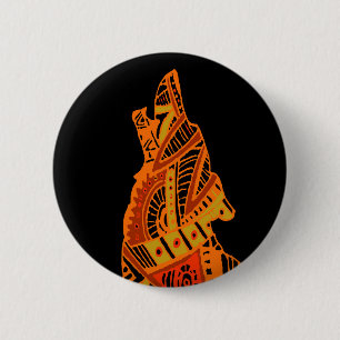 Peyote Kojote Tucson Arizona Button