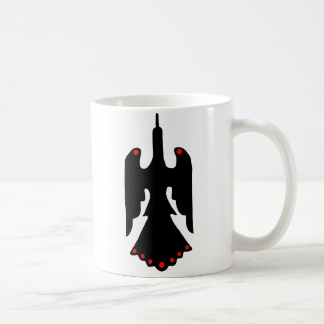 Peyote-Wasser-Vogel-amerikanischer Ureinwohner Kaffeetasse (Rechts)