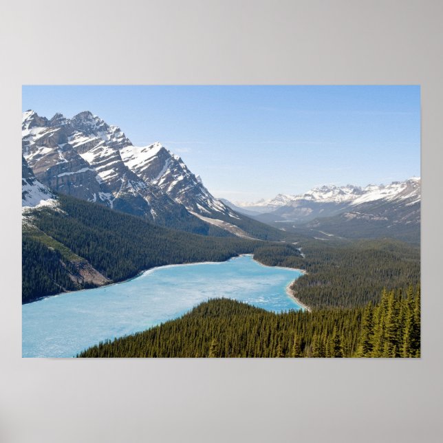 Peyto Lake - Banff National Park, Alberta, Kanada Poster (Vorne)