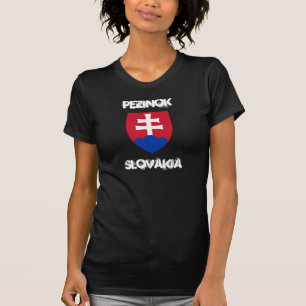 Pezinok, Slowakei mit Wappen T-Shirt