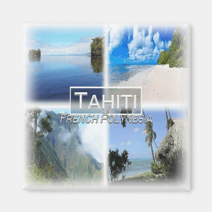 PF0023 Ozeanien, Französisch-Polynesien, Tahiti, K Magnet
