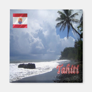 PF - Französisch-Polynesien - Tahiti - Strand Magnet