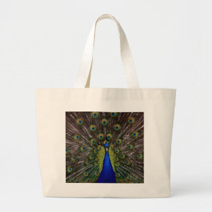 Pfacock Tote Bag Jumbo Stoffbeutel