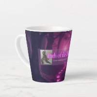 Pfad der flachen Fuß Kleine Latte-Tasse