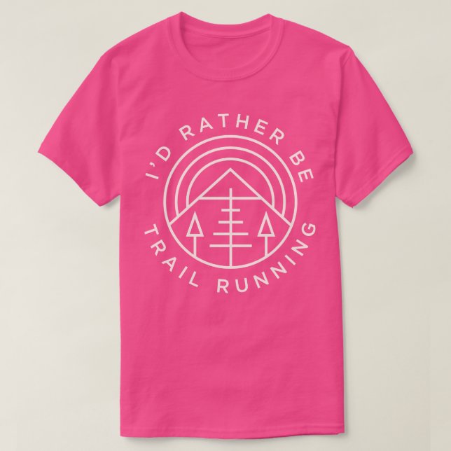 Pfad, der läuft, ist eher ein Pfad, der durch die  T-Shirt (Design vorne)