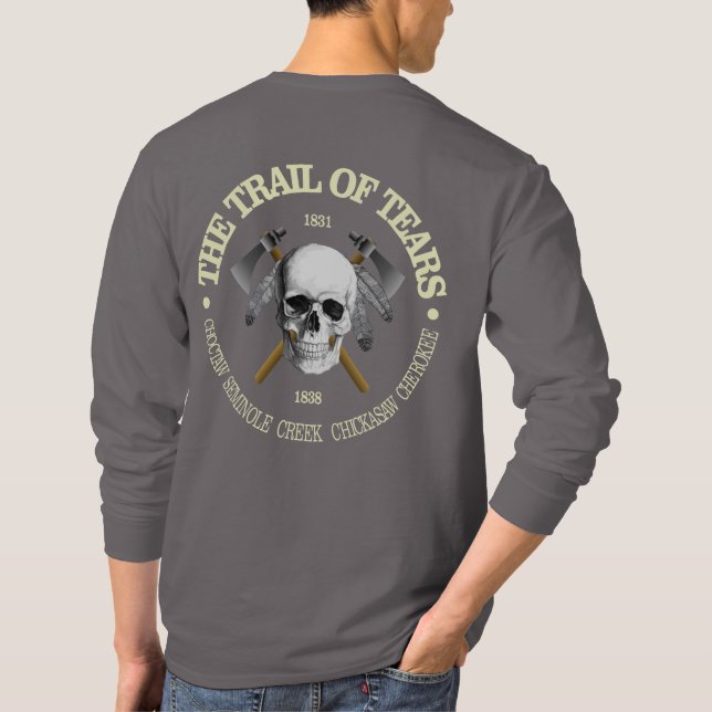 Pfad der Tränen 2 T-Shirt (Rückseite)
