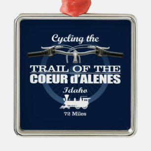 Pfad des Coeur d'Alene (H2) Ornament Aus Metall