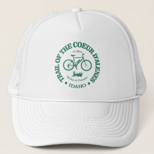 Pfad des Coeur d'Alene (Radfahren) Truckerkappe