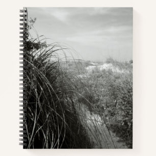 Pfad durch die Dünen Rustikales Strandjournal Notizbuch