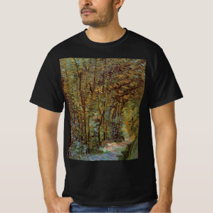 Pfad im Wald von Vincent van Gogh T-Shirt