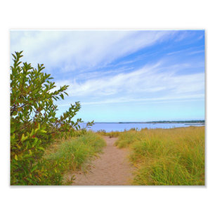 Pfad zum Beach-Foto Fotodruck