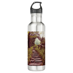 Pfad zur leichten Wasserflasche Edelstahlflasche