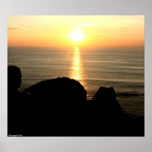 Pfad zur Sonne Poster