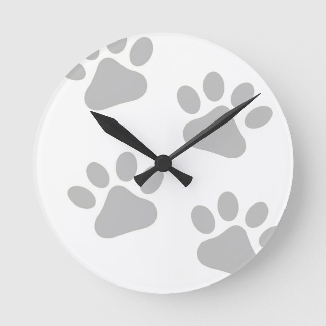 Pfade für einen Moment Runde Wanduhr (Vorderseite)