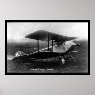 Pfadfinder-Doppeldecker 1919 Thomas Sopwiths Poster