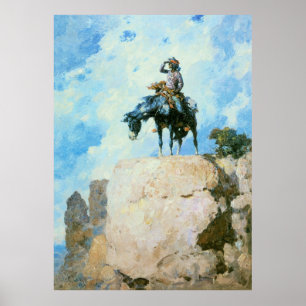 Pfadfinder, durch William Robinson Leigh Poster