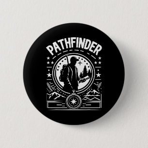 Pfadfinder-Explorer-Abenteuer Outdoor-Wandern Camp Button