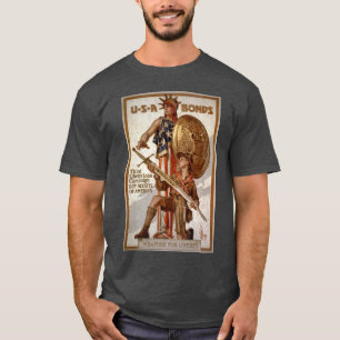 Pfadfinder-Freiheits-Darlehens-Plakat T-Shirt