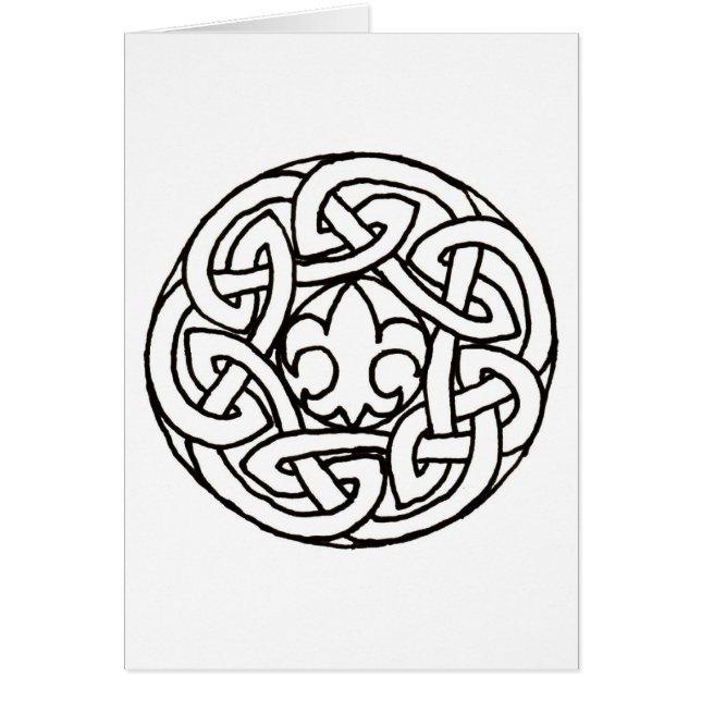 Pfadfinder-Knotenkarte (Vorne)