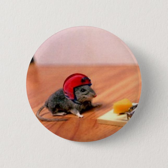 Pfadfinder-Maus Button (Vorderseite)